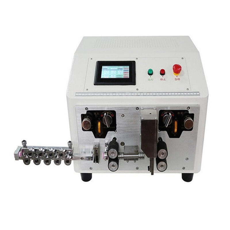 文忠排線全自動電腦栽線分線機 并線裁線剝皮機 排線自動分叉剝線機